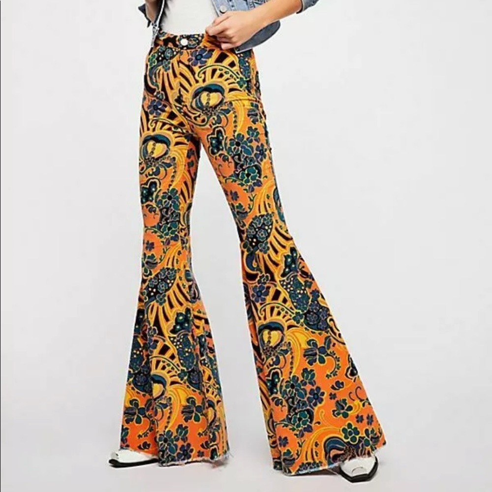 ISO Free People Just Float on Corduroy flare